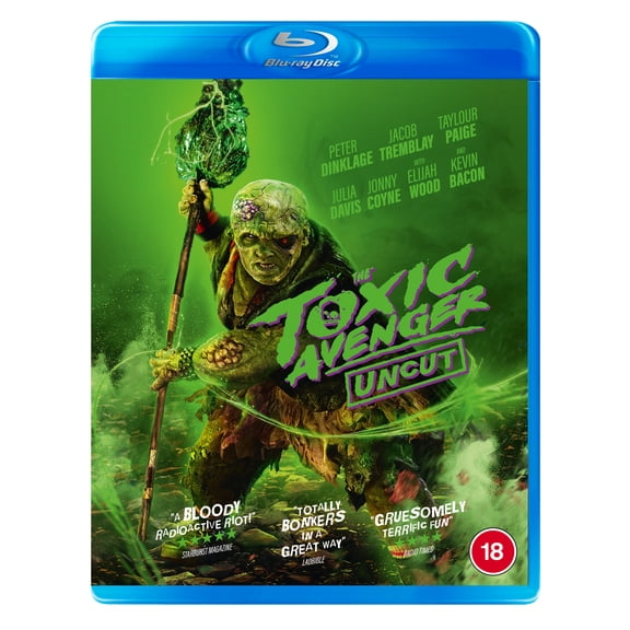 The Toxic Avenger (Blu-ray) Sarah Niles Jonny Coyne Julian Kostov Jacob Tremblay Taylour Paige