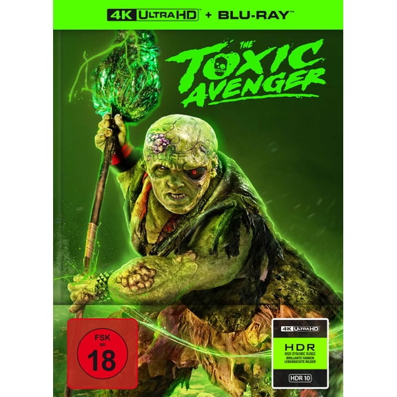 The Toxic Avenger - Limitiertes Mediabook (4K Ultra HD + Blu-ray) (4K Ultra HD) Peter Dinklage