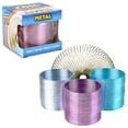thumbnail image 1 of rhode island novelty 2.4" 60mm metal coil spring | one per order | color may vary, 1 of 3