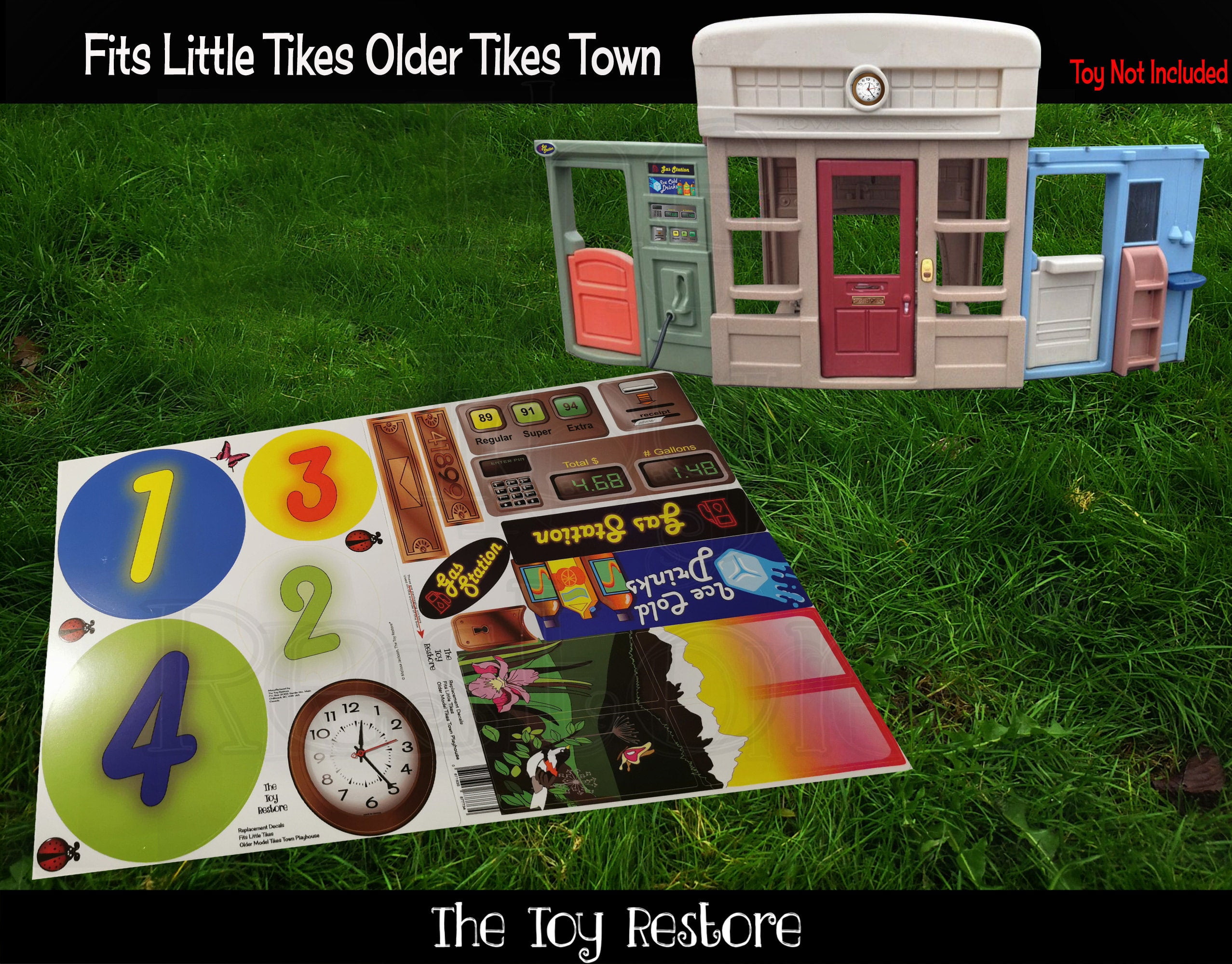 Little Tikes Playhouse Decals Step2 Playhouse The Toy Restore