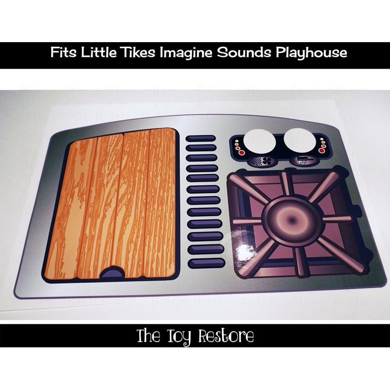 The Toy Restore Replacement Stickers fits Little Tikes Imagine