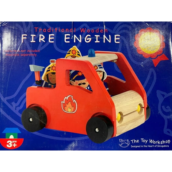 The Toy Workshop Traditional Wooden Giant Fire Engine