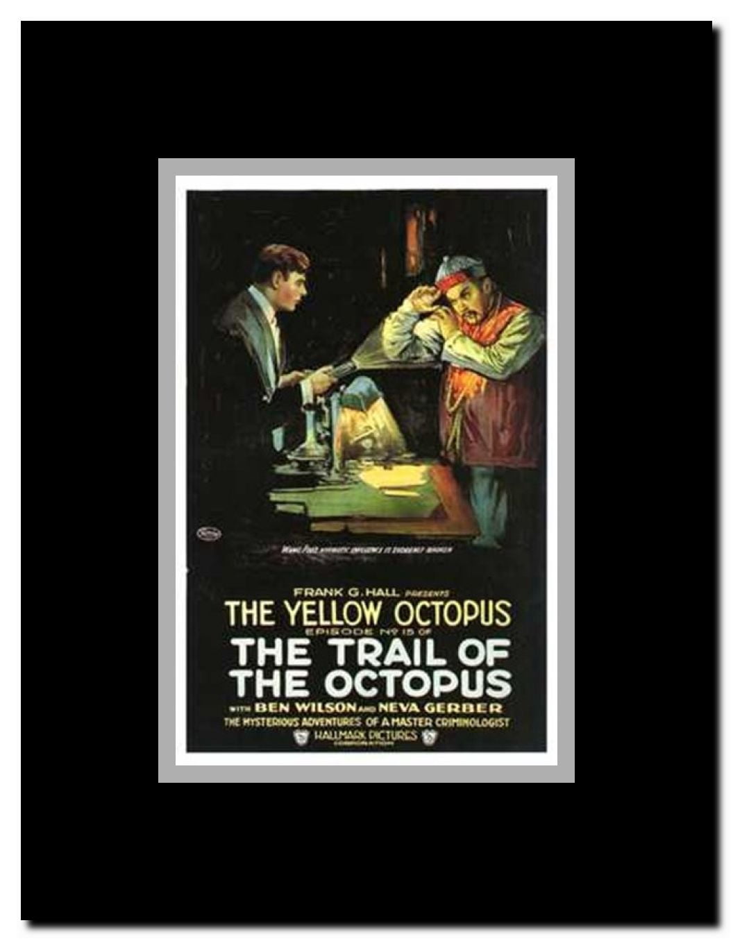 The Trail of the Octopus Framed Movie Poster