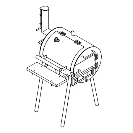 1303 - Pit & Grill Plan - How-to Steps w/ Blueprint Paper - Engineer Approved
