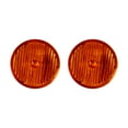 thumbnail image 1 of The Trailer Parts Outlet - 2" Round Sealed LED Marker/Clearance Lights - Amber, Pack (2), 1 of 5