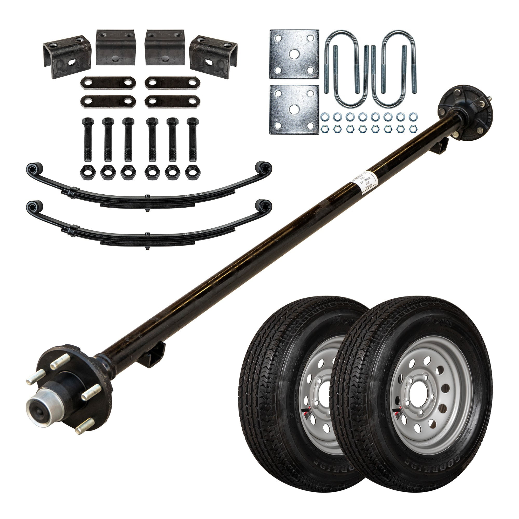 6 Lug Trailer Axle Capacity