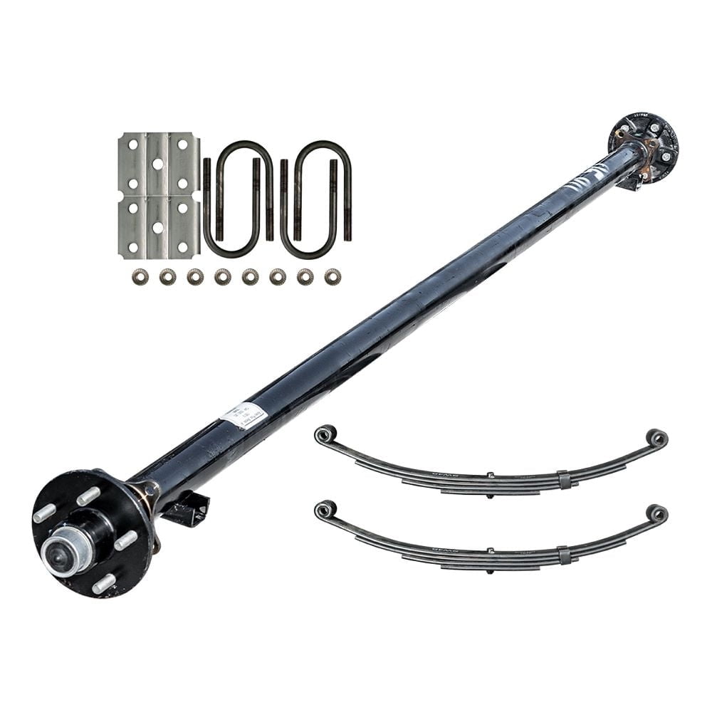 The Trailer Parts Outlet 3.5k TK Trailer Axle Kit 3500 lb Idler 5 lug Dexter Compatible