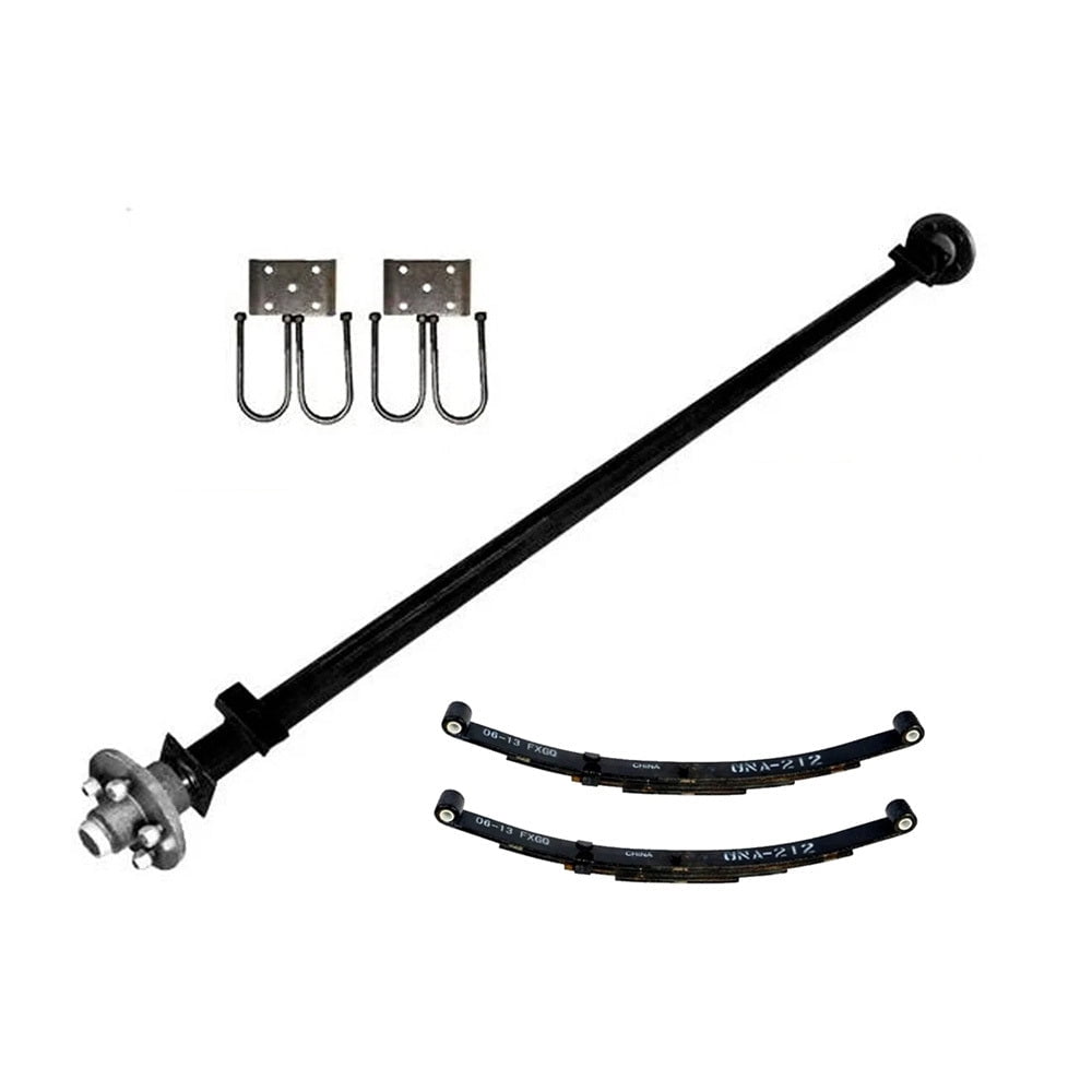 The Trailer Parts Outlet 3.5k TK Trailer Axle Kit 3500 lb Idler 5 lug Dexter Compatible