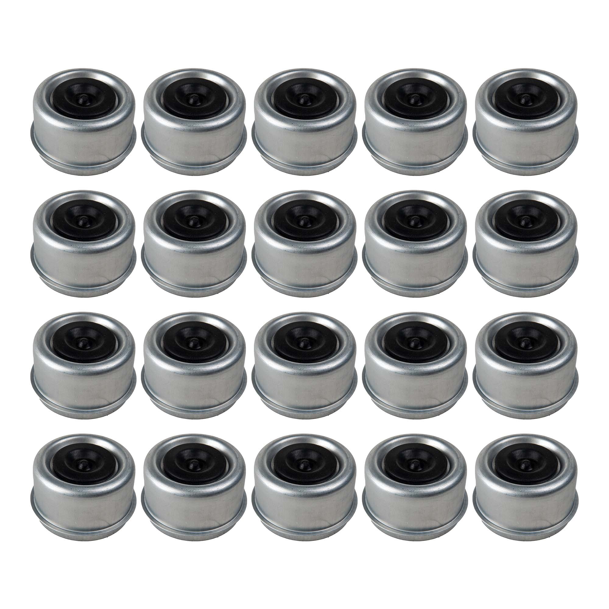 2pcs Trailer 2 - Grease Cover Dust Cap, Replacement 2000 lbs 3,500 lb Capacity Trailer Axle - Press Fit for Non-Lube Axles