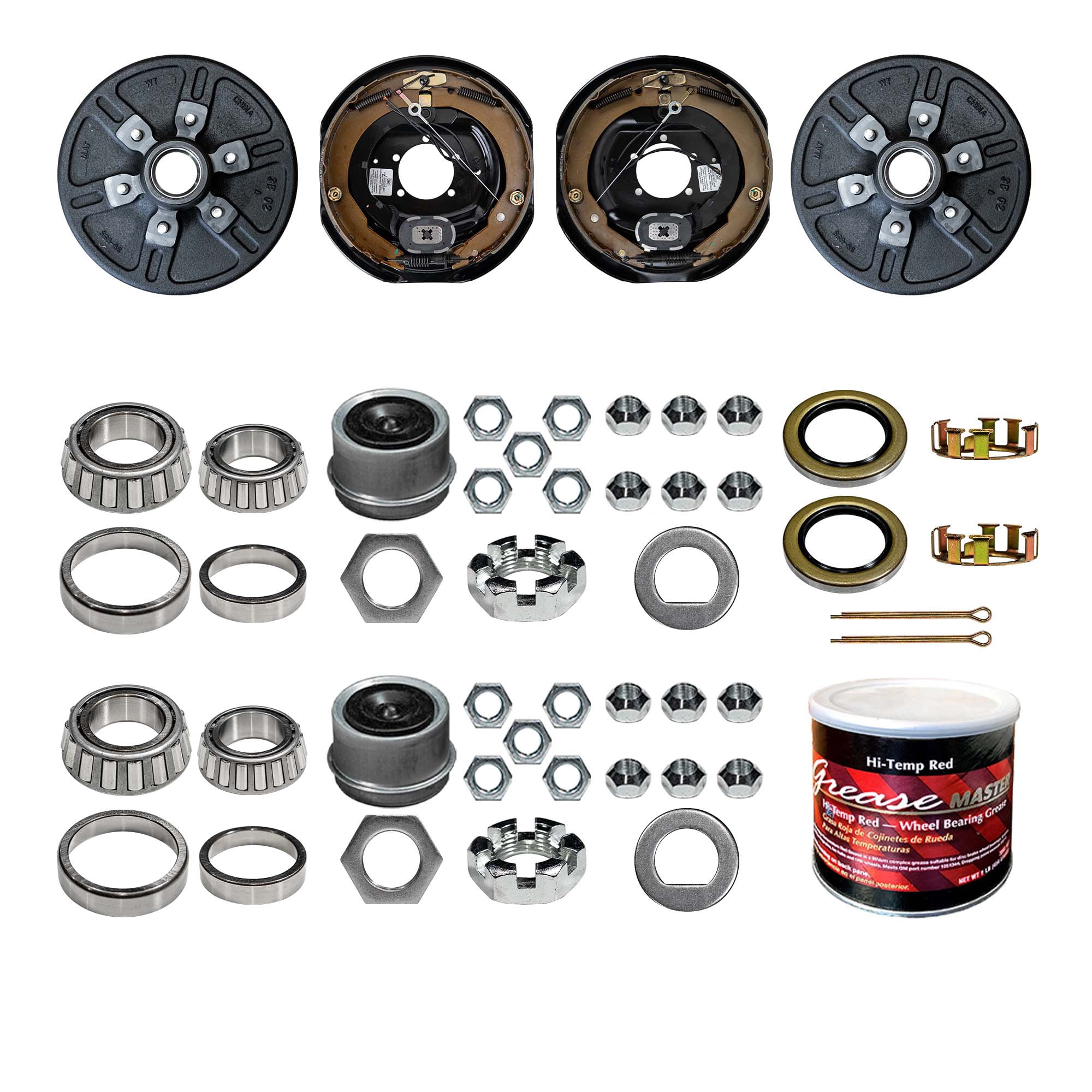 Dexter 5.2K-6K 12x2 Brake Assemblies L(023-105-00) and R(023-106 Dexter 5.2K-6K 12x2 Brake Assemblies L(023-105-00) and R(023-106