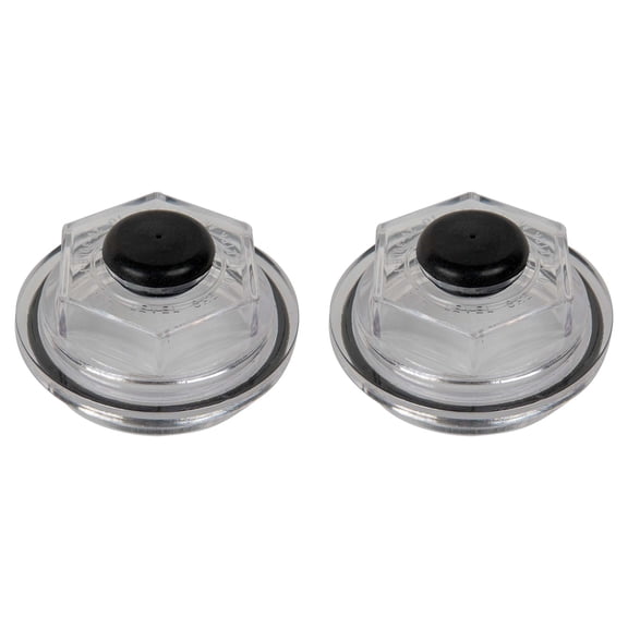 The Trailer Parts Outlet - 8k Trailer Axle Grease Cap Assembly - 8000 lb Capacity - Screw In - (Lippert Axle Application), Pack (2 pc)