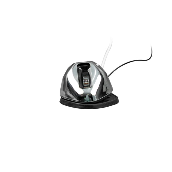 The Trailer Parts Outlet - Marine Green Side Mount Navigation Light - Stainless Steel Cover Port Side