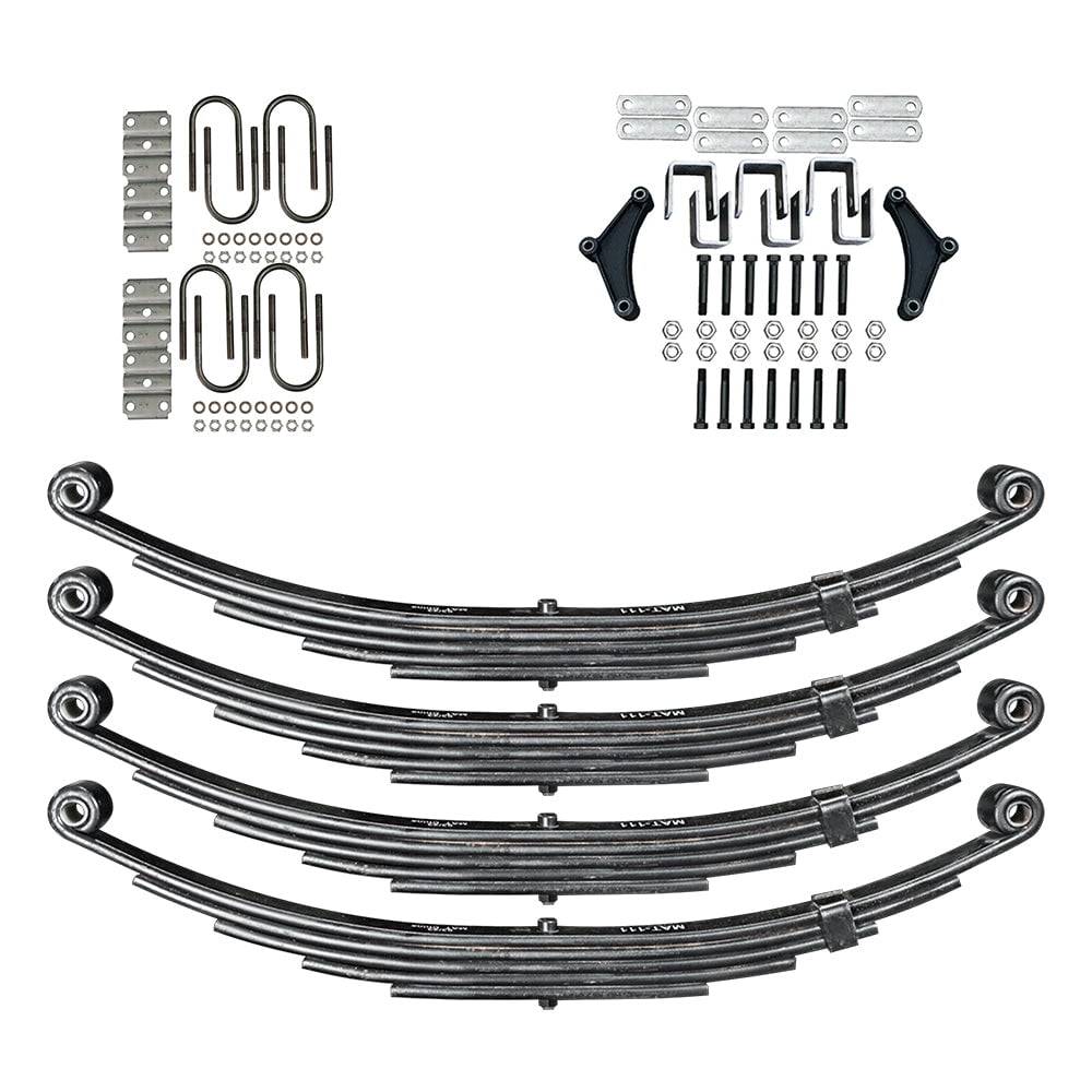 Southwest Wheel Tandem Trailer Axle Shackle Kit for Double Eye Springs (3.5K  -5.2K Axles) 