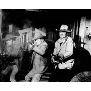 The Train Robbers 1973 Rod Taylor Ben Johnson John Wayne open fire 4x6 photo
