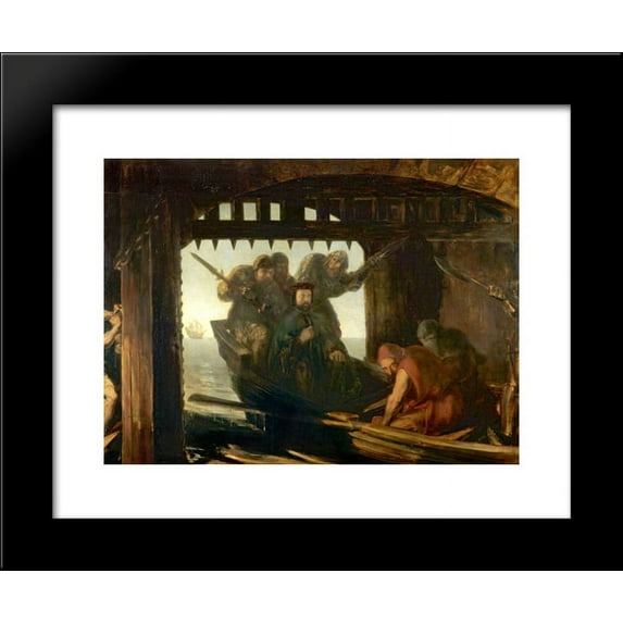The Traitor's Gate 20x24 Framed Art Print by David Scott