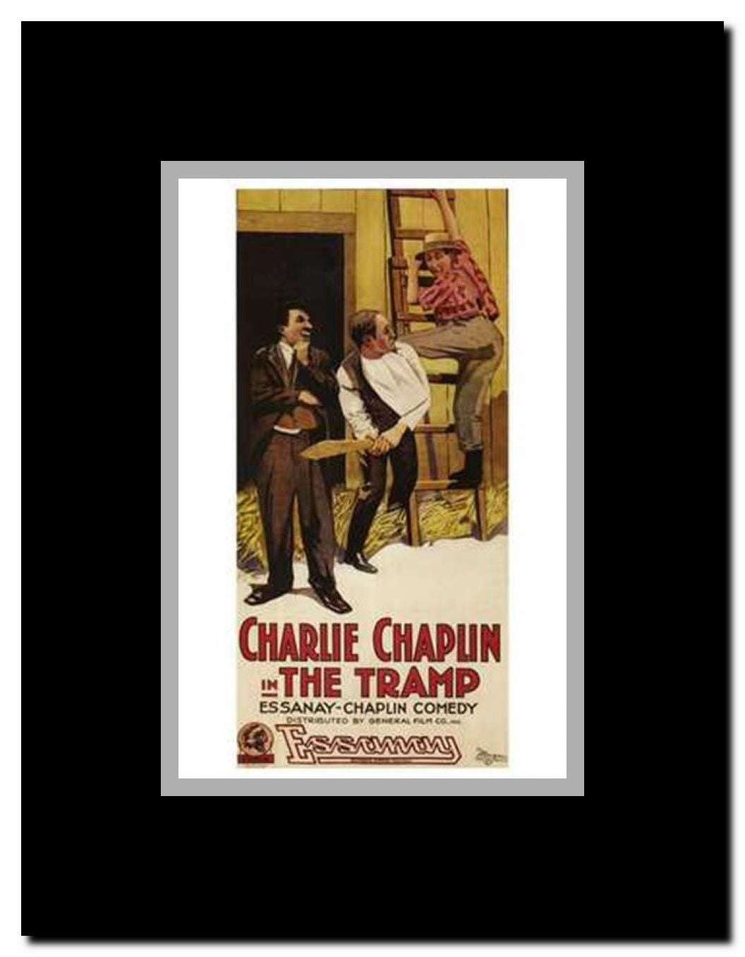 The Tramp Framed Movie Poster