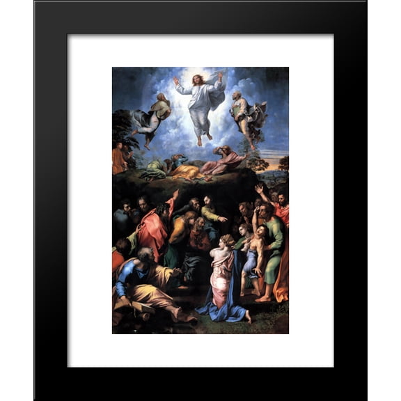 The Transfiguration 20x24 Framed Art Print by Raphael