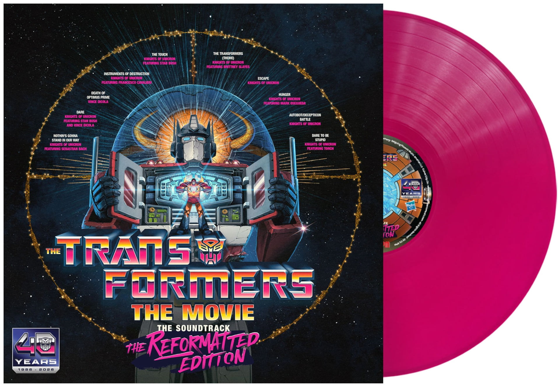 The Transformers - The Movie, The Soundtrack, The Reformatted Edition - Music & Performance - Vinyl