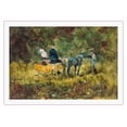 thumbnail image 1 of The Trap - From an Original Color Painting by Henri de Toulouse–Lautrec c.1890 - Fine Art Rolled Canvas Print 27in x 40in, 1 of 4