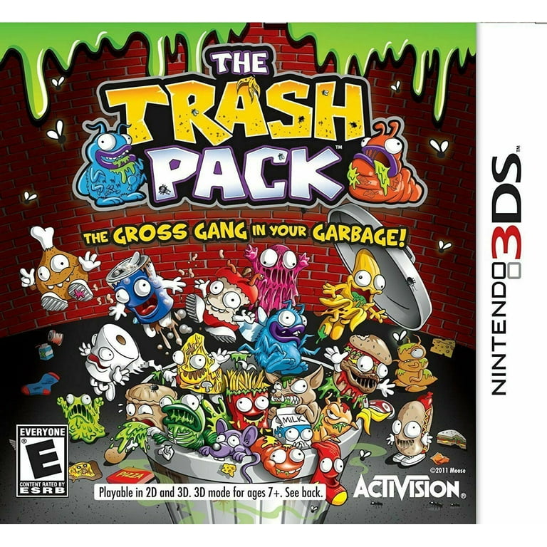 The Trash Pack Nintendo 3DS 2DS Adventure Collect Trashies Series 1 NEW