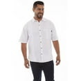 thumbnail image 1 of The Traveler Mens Short-Sleeved Shirt, White - 2XL, 1 of 1