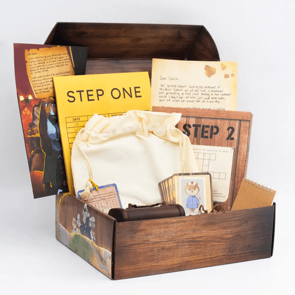 The Treasure of Dry Bone Island: Escape Room in a Box