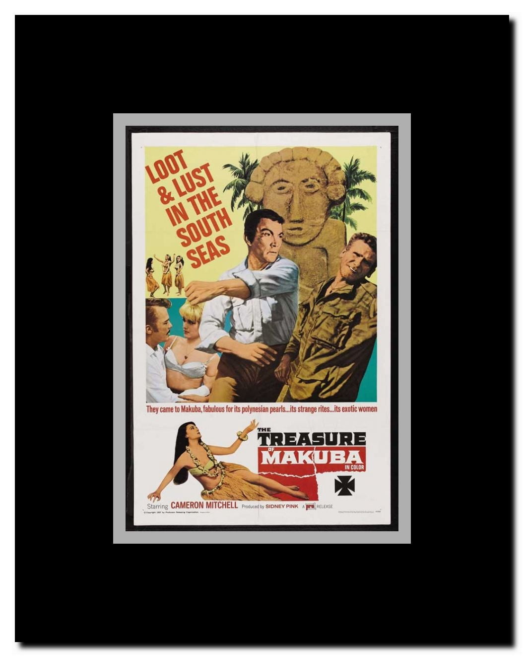 The Treasure of Makuba Framed Movie Poster