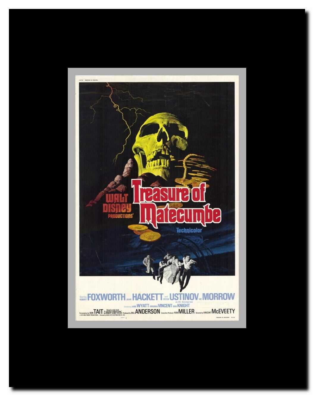 The Treasure of Matecumbe Framed Movie Poster