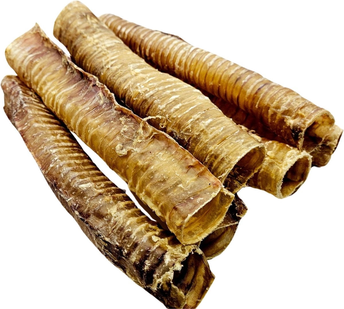 The Treat Shack 12-in Whole Beef Trachea Tubes Natural Dog Chew Treats, 8CT