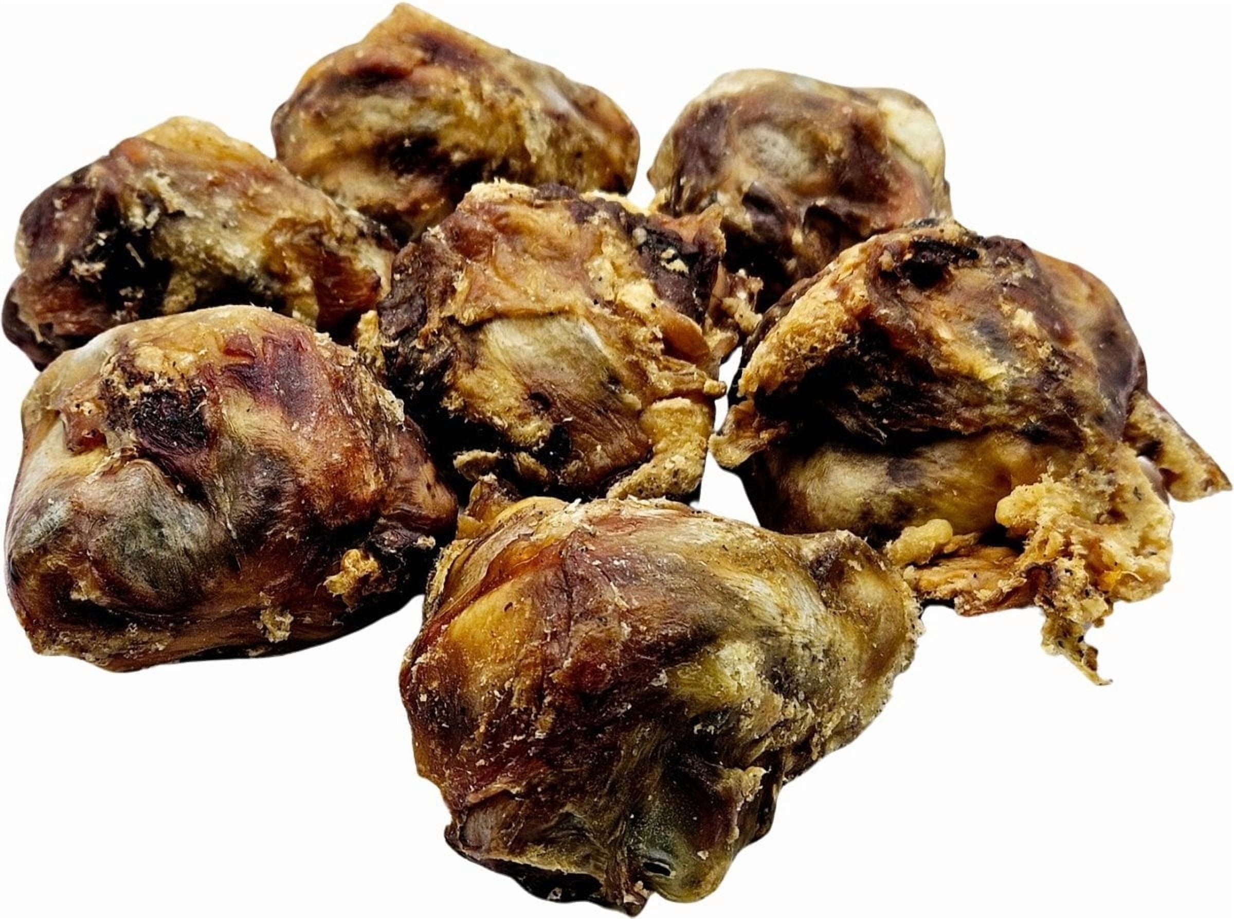 The Treat Shack Meaty Beef Knee Cap Bone Natural Dog Chew Treats, 10CT
