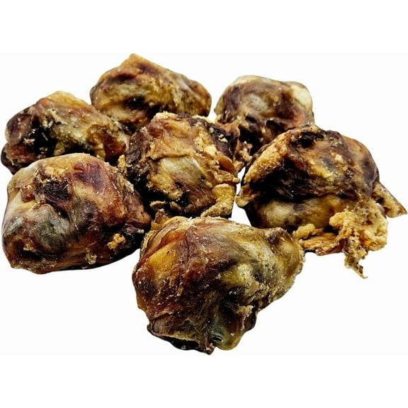 The Treat Shack Meaty Beef Knee Cap Bone Natural Dog Chew Treats, 2CT