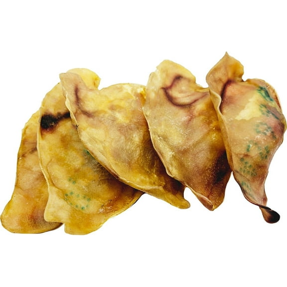 The Treat Shack Small Natural Pig Ears Slivers Dog Chew Treat, 16-oz