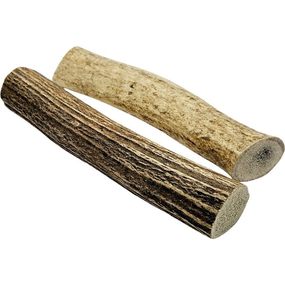The Treat Shack Whole Naturally Shed 5 to 6-in Elk Antler Dog Treats, Medium, 2CT
