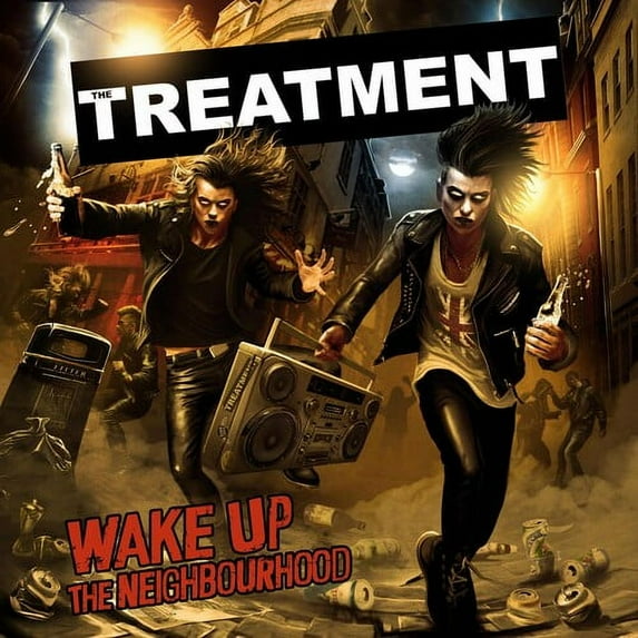 The Treatment - Wake Up The Neighborhood - Orange Marble Colored Vinyl - Music & Performance