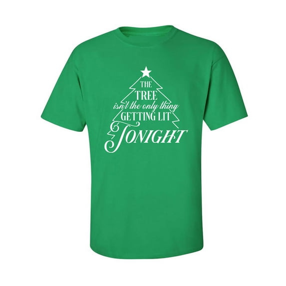 The Tree. . .Getting Lit Tonight Adult Short Sleeve T-shirt
