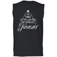 thumbnail image 1 of The Tree. . .Getting Lit Tonight Adult Sleeveless Tee, 1 of 3