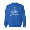 thumbnail image 1 of The Tree. . .Getting Lit Tonight Crewneck Sweatshirt, 1 of 3
