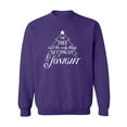 thumbnail image 1 of The Tree. . .Getting Lit Tonight Crewneck Sweatshirt, 1 of 3