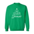 thumbnail image 1 of The Tree. . .Getting Lit Tonight Crewneck Sweatshirt, 1 of 3