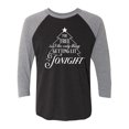 thumbnail image 1 of The Tree. . .Getting Lit Tonight Unisex 3/4 Sleeve Baseball Raglan Tee, 1 of 3