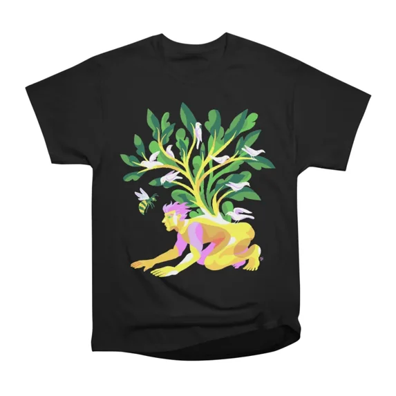 The Tree The Bee from Vivid Awakenings 8 T-Shirt Tee Gift For Him Merch For Her Apparel Fo