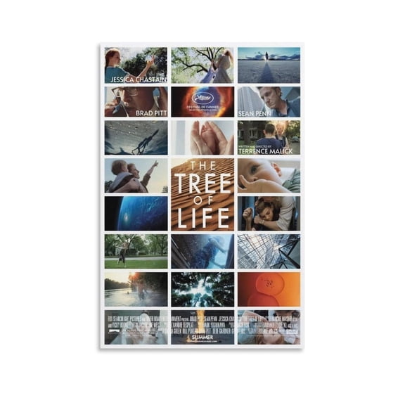 The Tree of Life Movie Poster 1 Artworks Picture Print Poster Wall Art Painting Canvas Decor Home Posters Decorative
