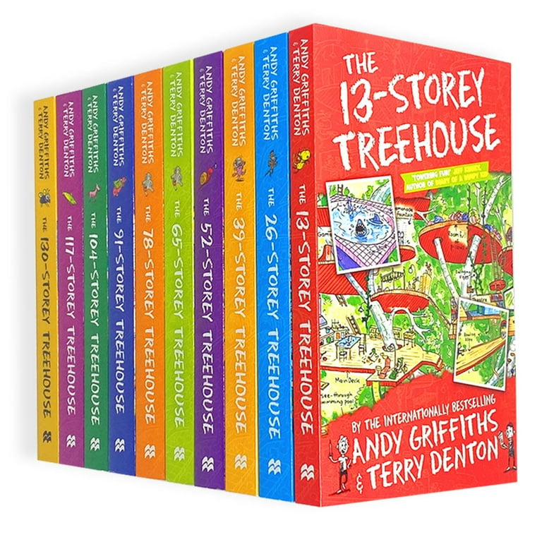 The 13 Storey Treehouse シリーズ 12冊セット The Treehouse Series 10 Books Collection Set By Andy