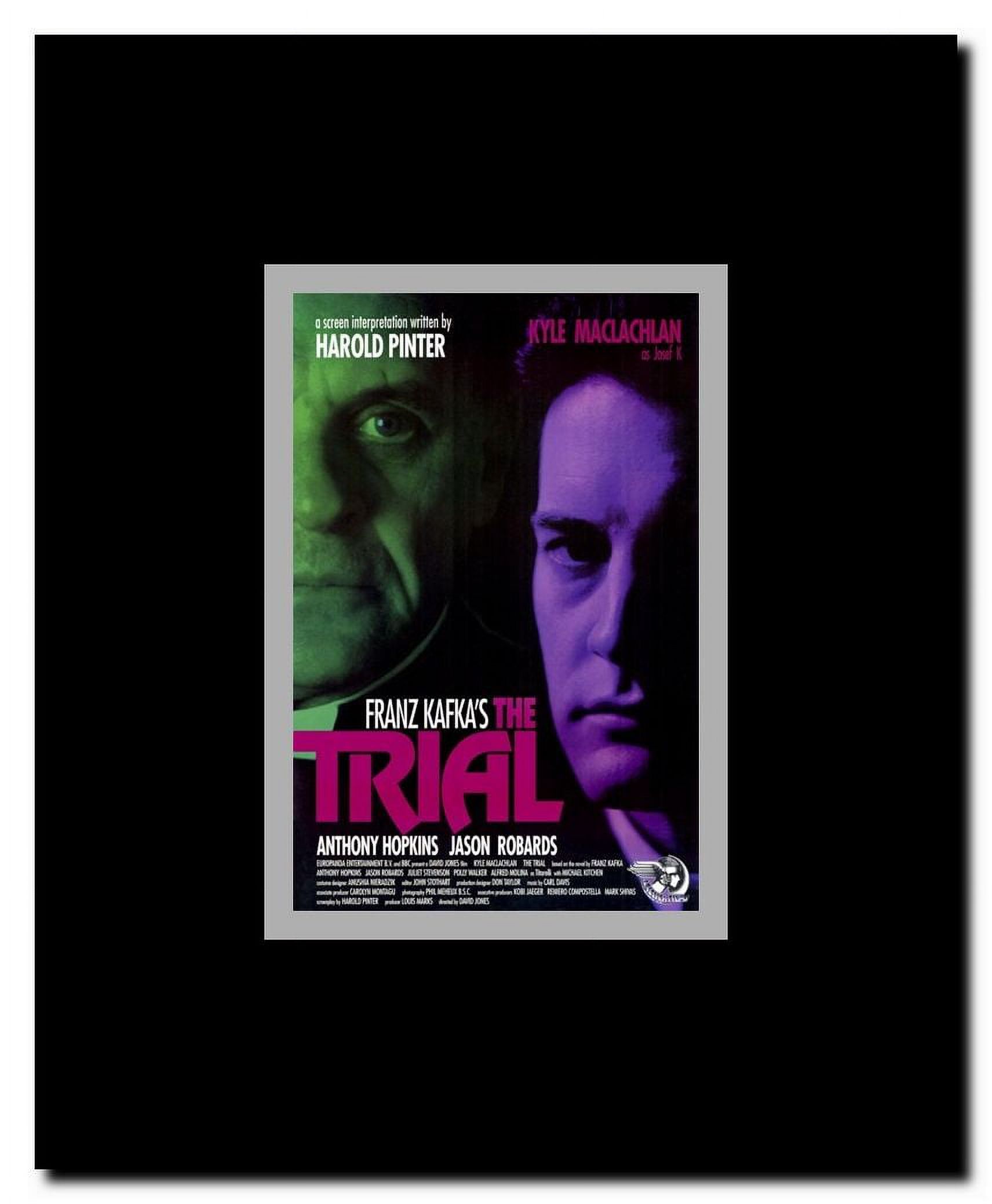 The Trial Framed Movie Poster
