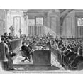 thumbnail image 1 of The Trial Of Daniel Mcfarland For The Murder Of Richardson History (36 x 24), 1 of 2