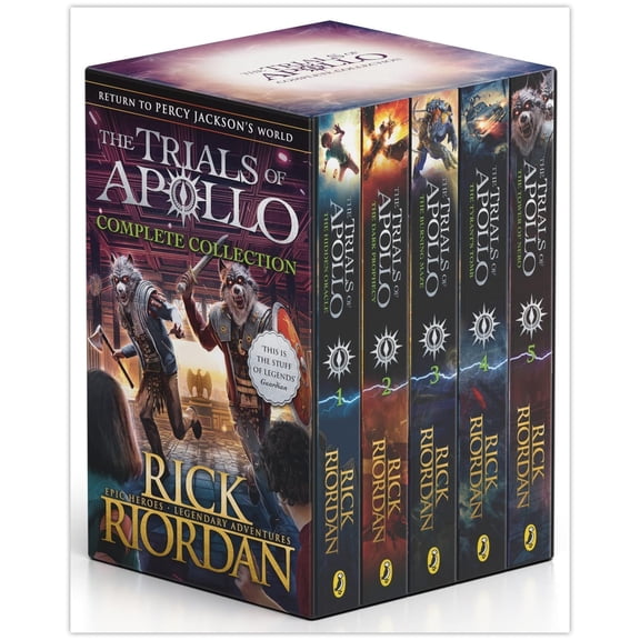 The Trials of Apollo: Complete Collection by Rick Riordan 2022 PB NEW