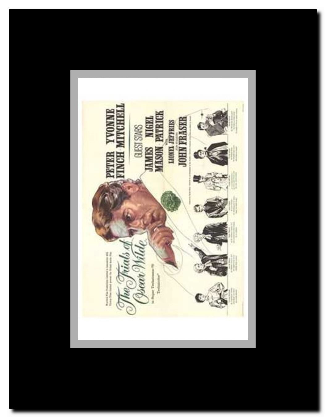 The Trials of Oscar Wilde Framed Movie Poster