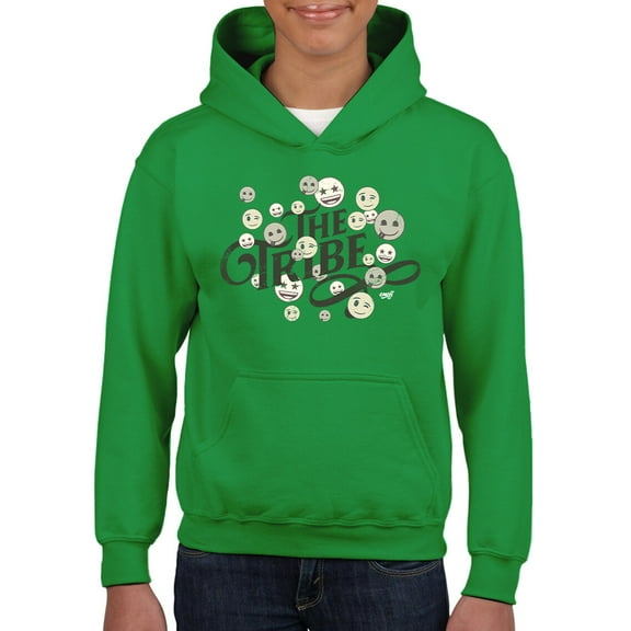The Tribe - Vintage Emoji Crew Unity Graphic Youth's Hoodie
