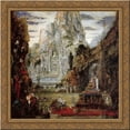 thumbnail image 1 of The Triumph of Alexander the Great 20x20 Gold Ornate Wood Framed Canvas Art by Moreau, Gustave, 1 of 2