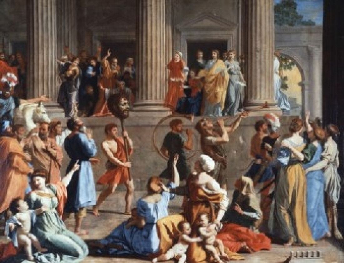 The Triumph of David Nicolas Poussin (1594-1665 French) Oil on canvas Dulwich Picture Gallery London England Canvas Art - Nicolas Poussin (24 x 36)